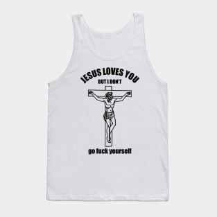 JESUS LOVES YOU Tank Top